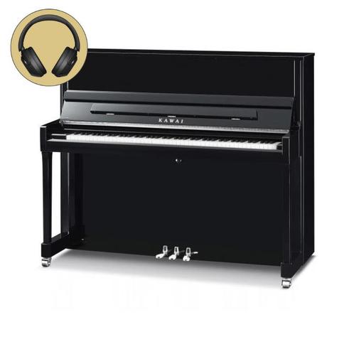 Kawai K-300 AURES2 E/P chroom silent piano, Muziek en Instrumenten, Piano's