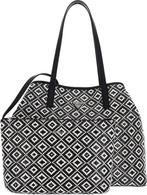 GUESS Shopper Vikky II Large Tote Black Zwart, Verzenden, Zo goed als nieuw