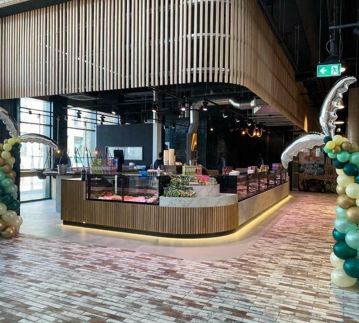 Visvitrine viskoeltoonbank koeling winkelinrichting, Zakelijke goederen, Horeca | Food, Vis
