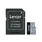 Lexar microSDXC 64GB Geheugenkaart, Audio, Tv en Foto, Fotografie | Geheugenkaarten, Verzenden, Nieuw