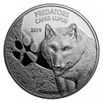 Congo Predators Canis Lupus Wolf 1 oz 2019 (15.000 oplage), Verzenden, Overige landen, Losse munt, Zilver