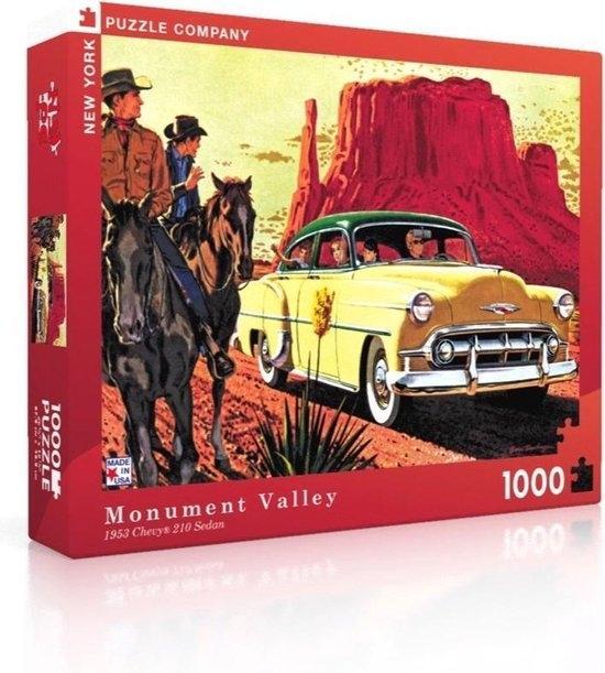 Monument Valley - NYPC General Motors Collectie Puzzel 1000, Hobby en Vrije tijd, Denksport en Puzzels, Verzenden