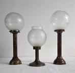 D.H.R. Den Haan Rotterdam - Kaarsenhouder (3) - Brons, Glas