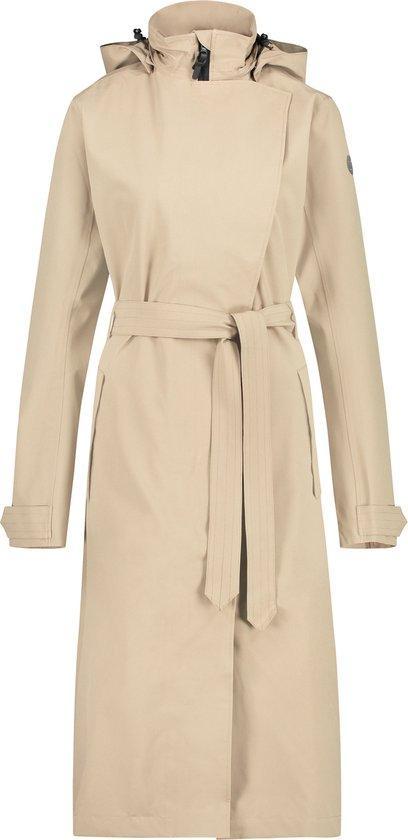 Trench Coat Long Regenjas Urban Outdoor Dames - Beige - XL, Kleding | Dames, Jassen | Winter, Nieuw, Verzenden