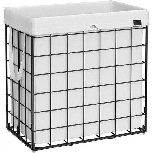 Songmics LCB111W01 Wasmand 110 L van €50 naar €29, Huis en Inrichting, Badkamer | Badtextiel en Accessoires, Nieuw, Ophalen of Verzenden
