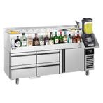 GGM Gastro | Cocktail Bar Station - 1600mm - 235 liter - 1 |, Zakelijke goederen, Horeca | Meubilair en Inrichting, Verzenden