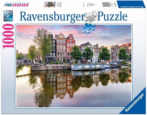 Amsterdam Spiegelbeelden (1000 stukjes) | Ravensburger -, Hobby en Vrije tijd, Denksport en Puzzels, Nieuw, Verzenden