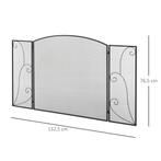 Haardscherm Haardbeveiligingsscherm 3 Vouwpanelen Vonkensche, Huis en Inrichting, Verzenden, Nieuw