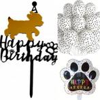 22-delige Its My Birthday honden verjaardag set met taart t, Nieuw, Verzenden