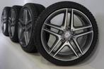 Mercedes A B CLA Klasse W176 18 inch AMG velgen Nieuw + wint, 18 inch, Gebruikt, Velg(en), Winterbanden