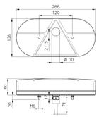 Jokon Achterlicht L610 Rem/ Knipper/ Kenteken/ Mist/, Caravans en Kamperen, Ophalen of Verzenden, Nieuw