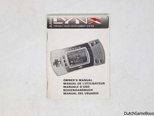 Owners Manual - Atari Lynx Model 2, Boeken, Overige Boeken, Verzenden