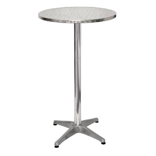 Aluminium Statafel Rond | 60 cm, Zakelijke goederen, Horeca | Keukenapparatuur, Verzenden