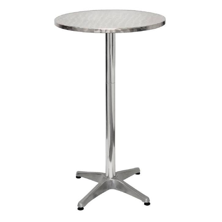 Aluminium Statafel Rond | 60 cm, Zakelijke goederen, Horeca | Keukenapparatuur, Verzenden