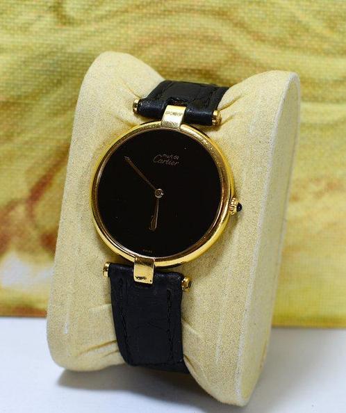 Cartier - Must de Cartier - 17.091577 - Heren - 1990-1999, Sieraden, Tassen en Uiterlijk, Horloges | Heren