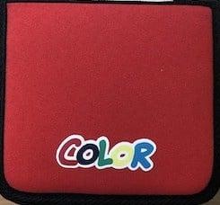 Original Nintendo Game Boy Color Carrying Case Rood, Spelcomputers en Games, Spelcomputers | Nintendo Game Boy, Zo goed als nieuw