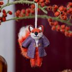 Wolvilt Hanger Vos Indian Summer - Paars - Fairtrade Homedec, Ophalen of Verzenden, Nieuw