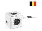 Veiling - DesignNest PowerCube Extended Duo USB Type E wit/g, Doe-het-zelf en Verbouw, Elektra en Kabels, Nieuw