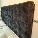 Boxspring De Vries Grand Prestige de Luxe 2M, 200x220cm, Ophalen of Verzenden, Overige maten, Grijs, 220 cm