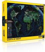 Earth at Night - NYPC National Geographic Collectie Puzzel, Hobby en Vrije tijd, Denksport en Puzzels, Verzenden, Nieuw