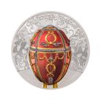 Zilveren munt rozenknop 2022 Proof 2 troy ounce, Postzegels en Munten, Verzenden
