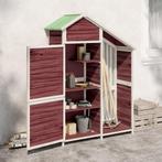 vidaXL Tuinschuur 120x53,5x170 cm massief grenenhout, Tuin en Terras, Verzenden, Nieuw