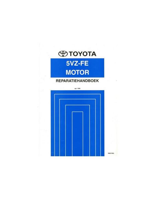 1996 TOYOTA LAND CRUISER | PRADO 5VZ-FE MOTOR, Auto diversen, Handleidingen en Instructieboekjes