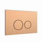 Bedieningspaneel Flat copper geborsteld rvs, Verzenden, Nieuw