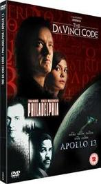 Apollo 13/Philadelphia/The Da Vinci Code DVD (2007) Tom, Cd's en Dvd's, Zo goed als nieuw, Verzenden