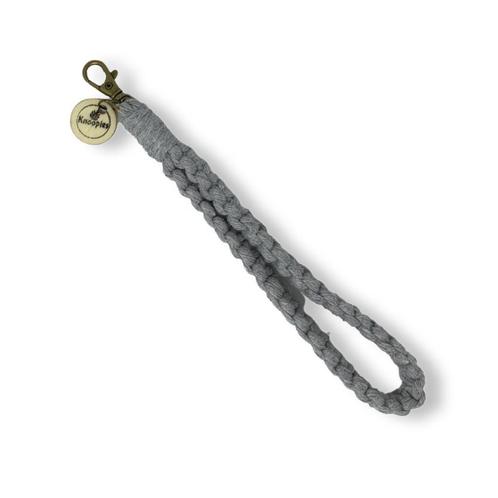 Macramé Pols Keycord - Katoen - Macramé - Handgemaakt in, Verzamelen, Sleutelhangers, Nieuw, Overige typen, Ophalen of Verzenden