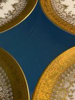 Karlsbader - Ontbijtbord (4) - Porselein - Verguld bordjes, Antiek en Kunst