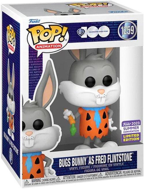 Funko Pop #1259 Funko Pop! Looney Tunes - Bugs Bunny as Fred, Kinderen en Baby's, Speelgoed | Overig, Verzenden