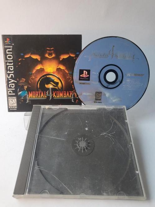 Mortal Kombat 4 Playstation 1, Spelcomputers en Games, Games | Sony PlayStation 1, Ophalen of Verzenden