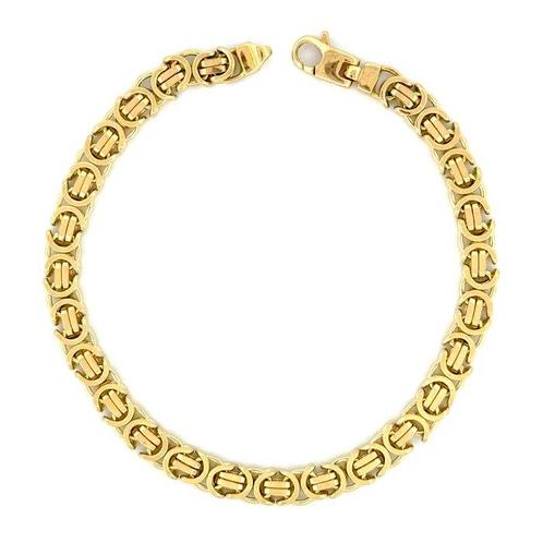 Handmade - Armband - Bizantina piena - 22.6 g - 18 karaat, Sieraden, Tassen en Uiterlijk, Armbanden