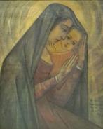 Arthur Bryks (1890-1970) - Madonna met kind, Antiek en Kunst