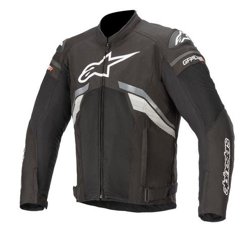 Alpinestars T-GP Plus R V3 Air Jas Zwart Donker Grijs Wit, Motoren, Kleding | Motorkleding, Heren, Nieuw met kaartje, Jas | textiel