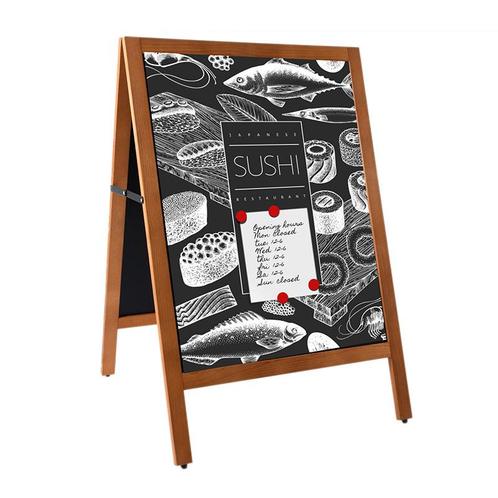 Magnetisch Krijtstoepbord Hout 59x78 cm, Zakelijke goederen, Kantoor en Winkelinrichting | Kantoormeubilair en Inrichting