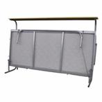 2 persoons Opklapbed 140x200 met spiraalbodem, Nieuw, 140 cm, Metaal, Tweepersoons