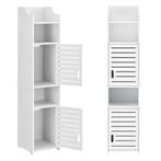 Badkamerkast Mora kolomkast HKC 135x32x32 cm wit, Verzenden, Nieuw