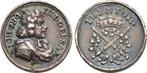 Ar-miniatur-medaille o Jahr 1688 Sachsen-albertinische Li..., Verzenden