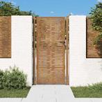 vidaXL Poort 105x205 cm vierkant cortenstaal, Verzenden, Nieuw