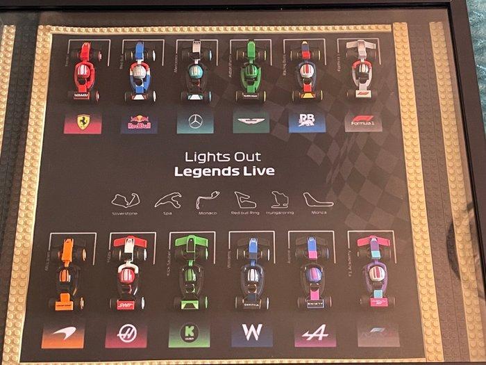 Lego Set - Cars - Coleção Completa LEGO Fórmula 1 + Quadro, Kinderen en Baby's, Speelgoed | Duplo en Lego