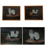 Paneel - 19e eeuw - Gato de Anchara, Antiek en Kunst