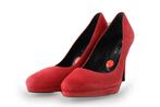 Linea Zeta Pumps in maat 40 Rood | 10% extra korting, Kleding | Dames, Schoenen, Pumps, Verzenden, Linea Zeta, Gedragen