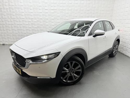 Zakelijke Lease |  Mazda CX-30 2.0 e-SkyActiv-G M Hybrid Com, Auto's, Mazda, Dealer onderhouden, Lease, Zwart, Handgeschakeld