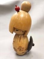 sculptuur, Cute Kokeshi dolls,Traditional hand carving -