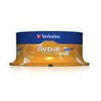 Verbatim DVD-R discs op spindel - 16-speed - 4,7, Ophalen of Verzenden, Nieuw in verpakking