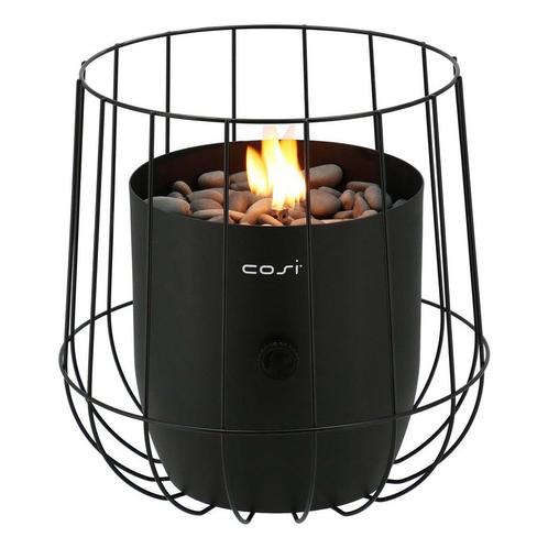 Cosi Fires - Cosiscoop Basket - gaslantaarn - zwart, Tuin en Terras, Terrasverwarmers, Verzenden
