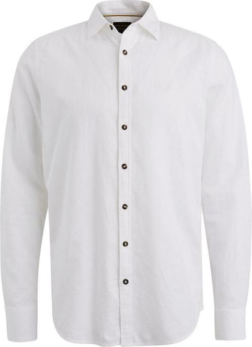 PME Legend Linnen Blend Overhemd Wit maat XL Heren, Kleding | Heren, Overhemden, Wit, Nieuw, Verzenden