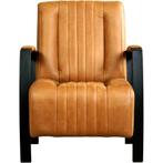 Leren fauteuil Glamour - Vintage Cognac (cognac), Huis en Inrichting, Fauteuils, Leren fauteuil Glamour - Vintage Cognac (cognac) past perfect in uw interieur als u woonstijl: Industrieel, Modern, Retro is.